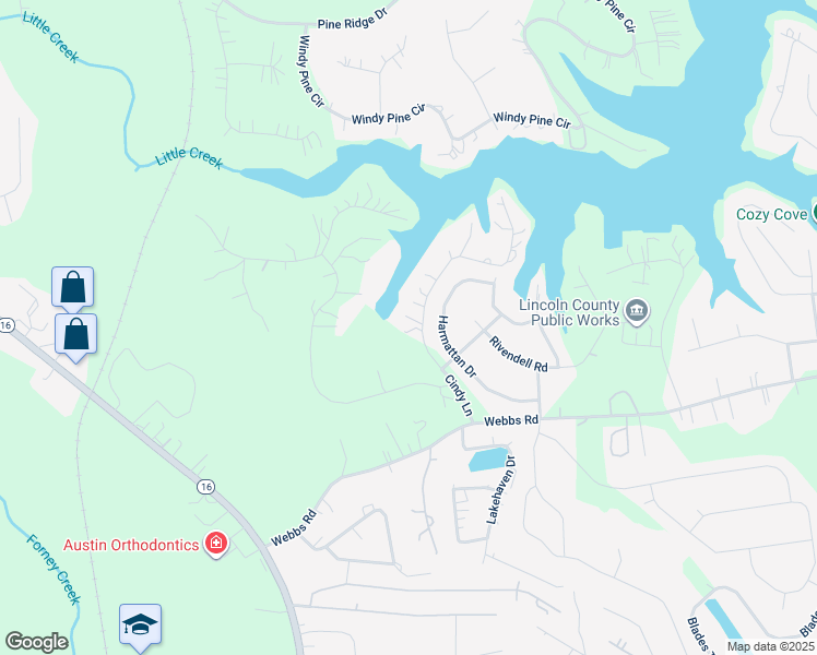 map of restaurants, bars, coffee shops, grocery stores, and more near 3919 Cindy Lane in Denver