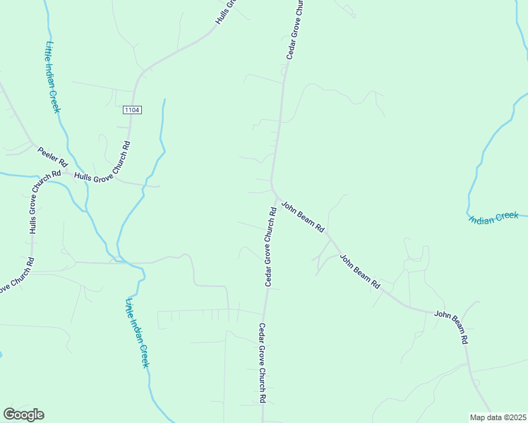 map of restaurants, bars, coffee shops, grocery stores, and more near 1025 Cedar Grove Church Road in Vale