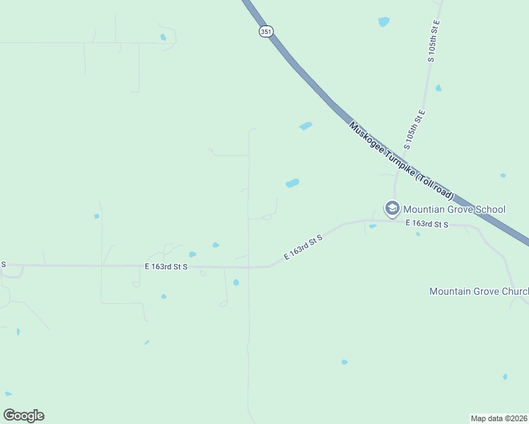 map of restaurants, bars, coffee shops, grocery stores, and more near 601 Railroad 1 in Webbers Falls