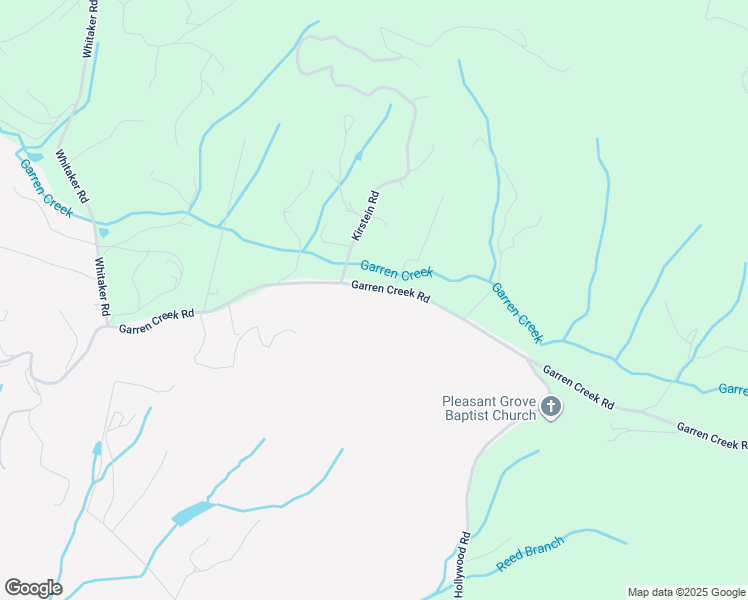 map of restaurants, bars, coffee shops, grocery stores, and more near Garren Creek Road in Fairview