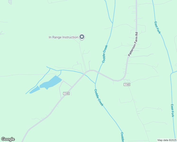map of restaurants, bars, coffee shops, grocery stores, and more near Patterson Farm Road in Mooresville