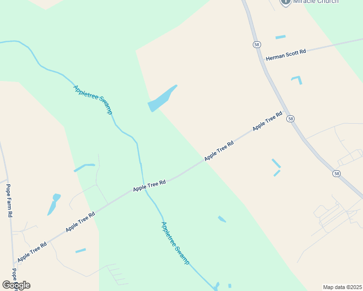 map of restaurants, bars, coffee shops, grocery stores, and more near 560 Apple Tree Road in Stantonsburg