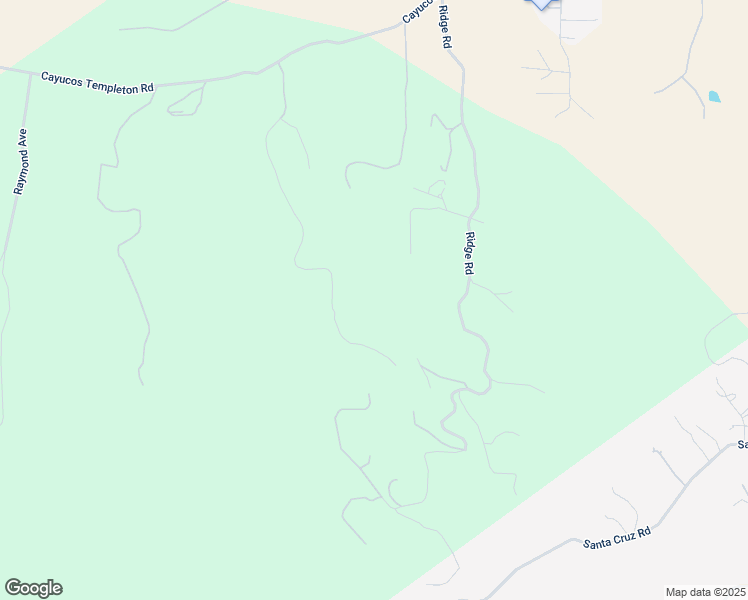 map of restaurants, bars, coffee shops, grocery stores, and more near 3330 Ridge Road in Templeton