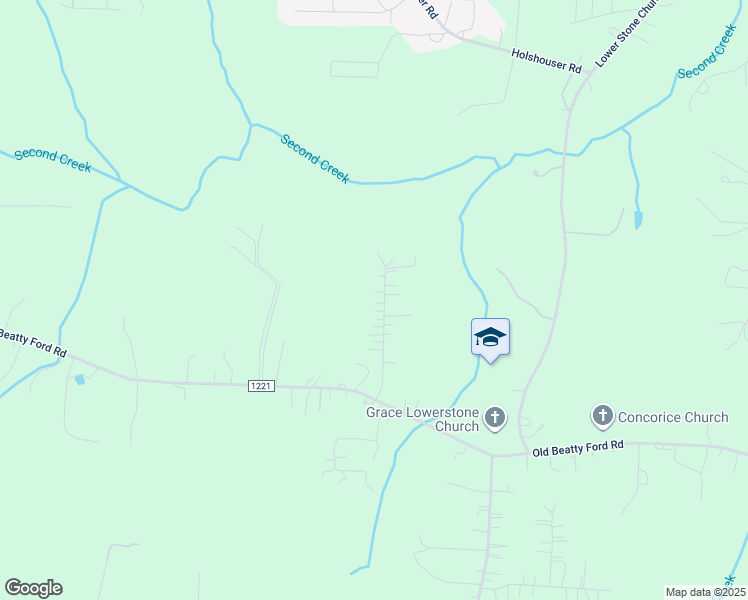 map of restaurants, bars, coffee shops, grocery stores, and more near 2506 Windswept Way in Rockwell