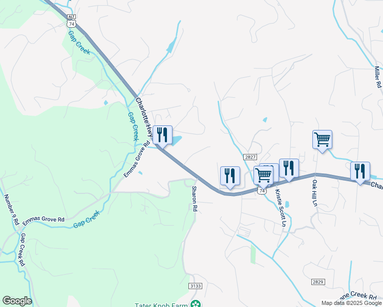 map of restaurants, bars, coffee shops, grocery stores, and more near 14 Luckenbach Drive in Fairview
