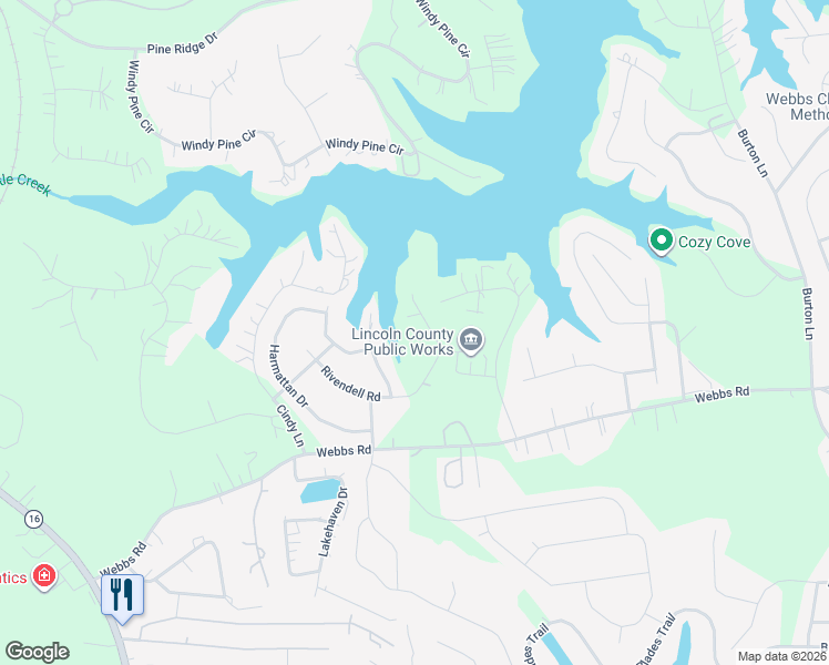 map of restaurants, bars, coffee shops, grocery stores, and more near 4077 Rivendell Road in Denver