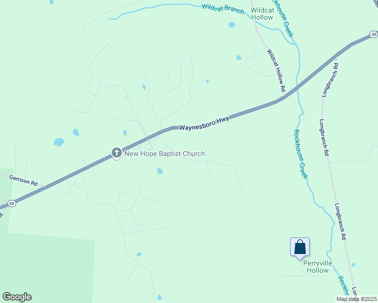 map of restaurants, bars, coffee shops, grocery stores, and more near 133 Kimberly Road in Hohenwald