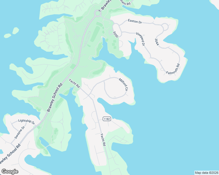 map of restaurants, bars, coffee shops, grocery stores, and more near 284 Milford Circle in Mooresville