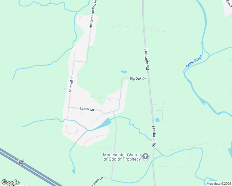 map of restaurants, bars, coffee shops, grocery stores, and more near 324 Big Oak Drive in Manchester