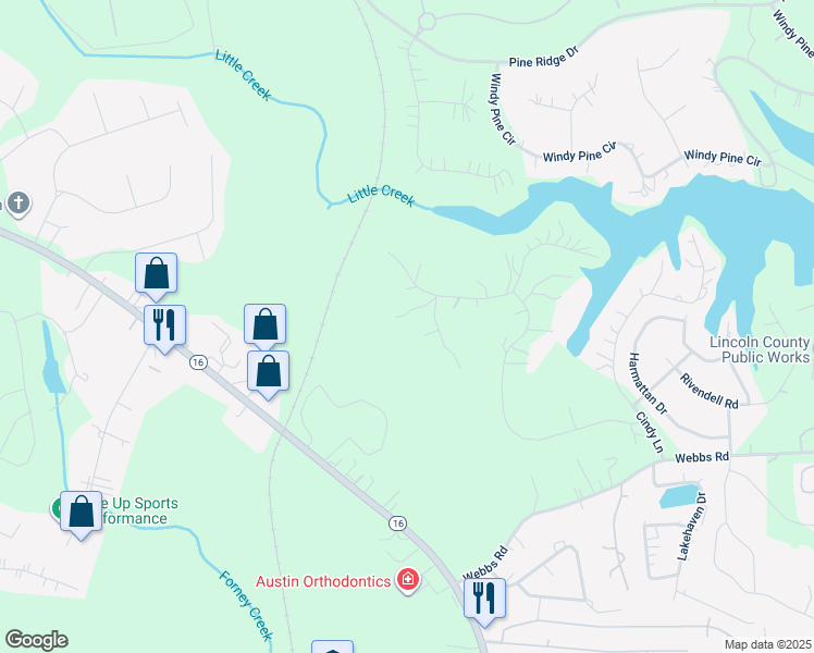map of restaurants, bars, coffee shops, grocery stores, and more near 3773 George Court in Denver