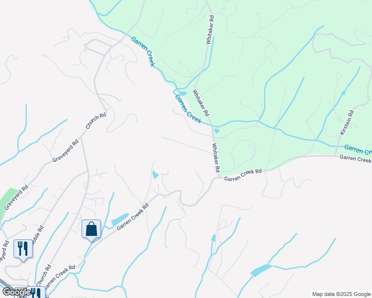 map of restaurants, bars, coffee shops, grocery stores, and more near 24 Whitaker View Road in Fairview