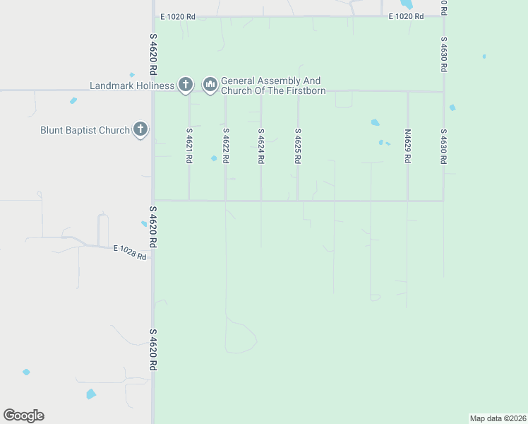 map of restaurants, bars, coffee shops, grocery stores, and more near 462386 East 1026 Road in Sallisaw