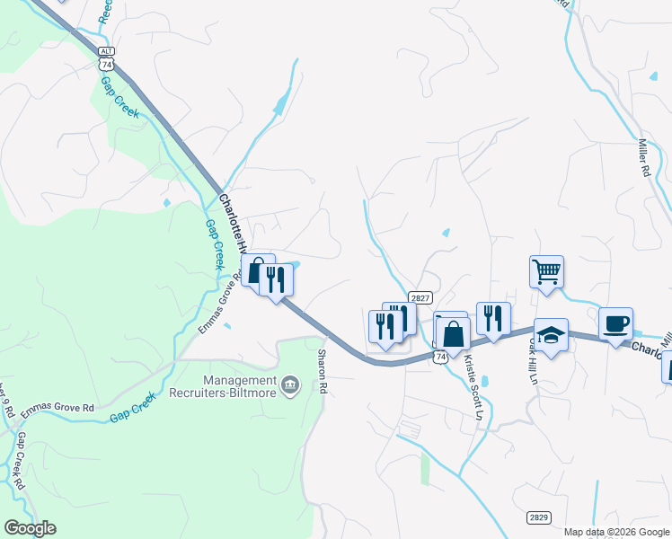 map of restaurants, bars, coffee shops, grocery stores, and more near 14 Luckenbach Drive in Fairview