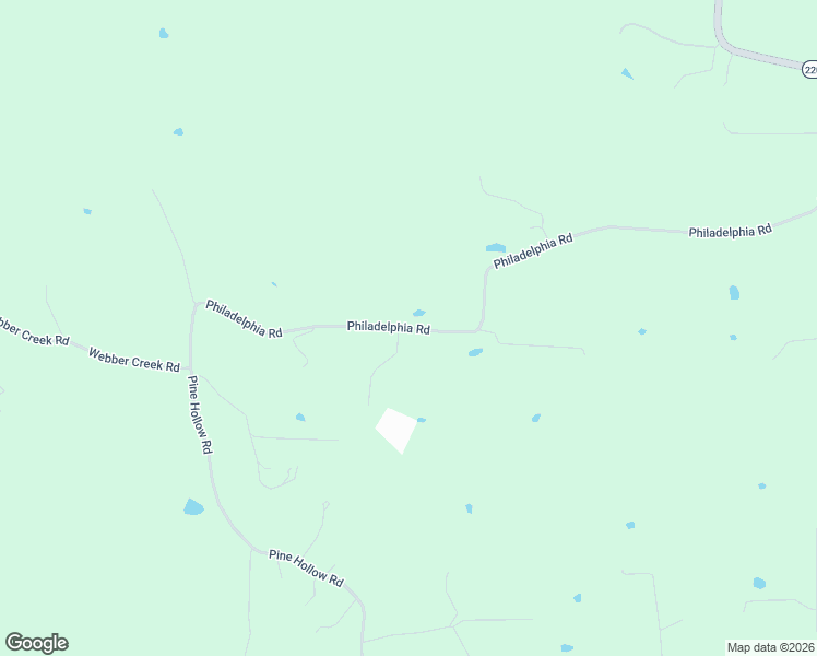 map of restaurants, bars, coffee shops, grocery stores, and more near 3655 Philadelphia Road in Van Buren