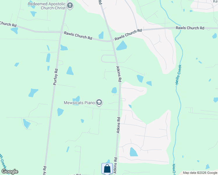 map of restaurants, bars, coffee shops, grocery stores, and more near 84 Cardona Court in Fuquay-Varina