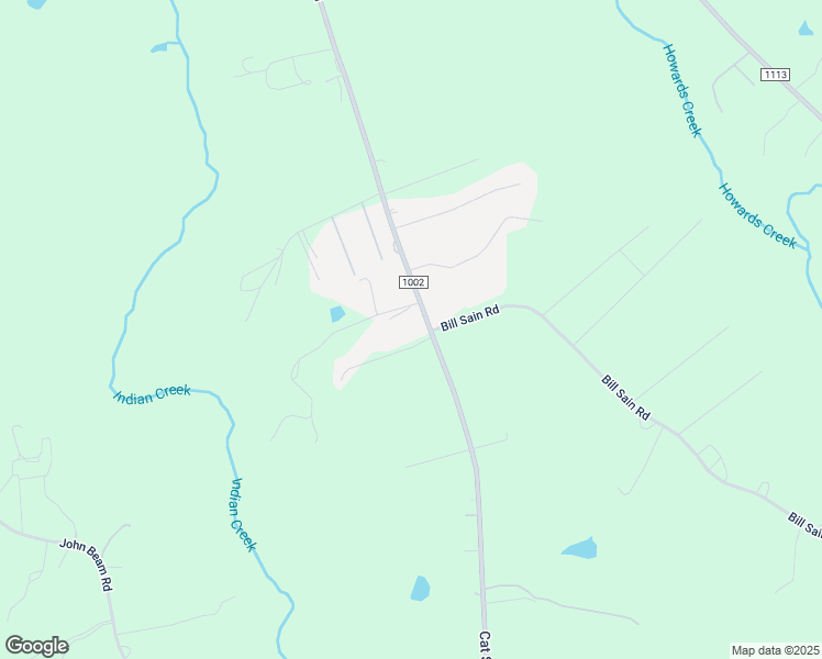 map of restaurants, bars, coffee shops, grocery stores, and more near 1635 Cat Square Road in Vale