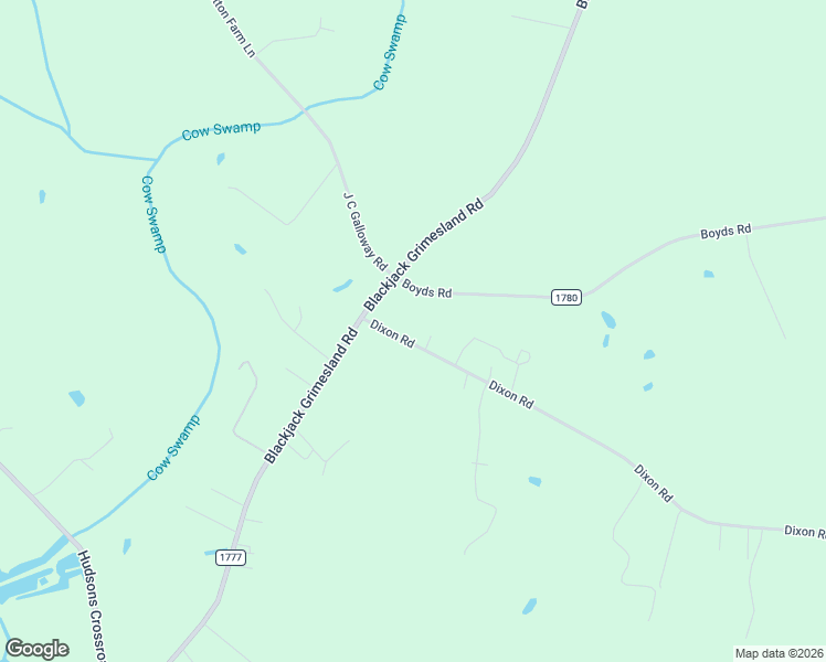 map of restaurants, bars, coffee shops, grocery stores, and more near 4147 Dixon Road in Grimesland