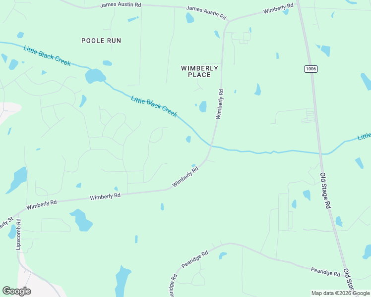 map of restaurants, bars, coffee shops, grocery stores, and more near 6390 Wimberly Road in Wake County