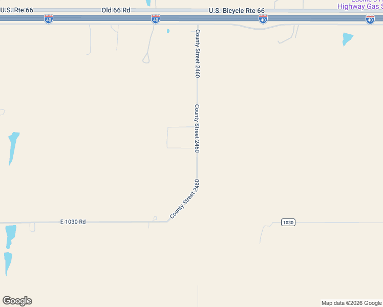 map of restaurants, bars, coffee shops, grocery stores, and more near N2460 Road in Weatherford