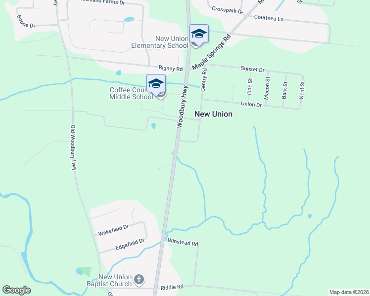 map of restaurants, bars, coffee shops, grocery stores, and more near 2842 Woodbury Highway in Manchester