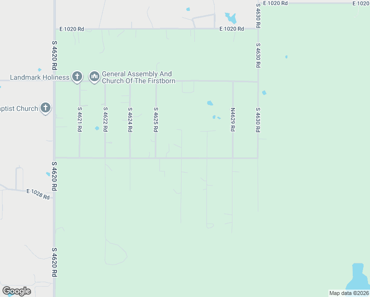 map of restaurants, bars, coffee shops, grocery stores, and more near 102597 South 4626 Road in Sallisaw