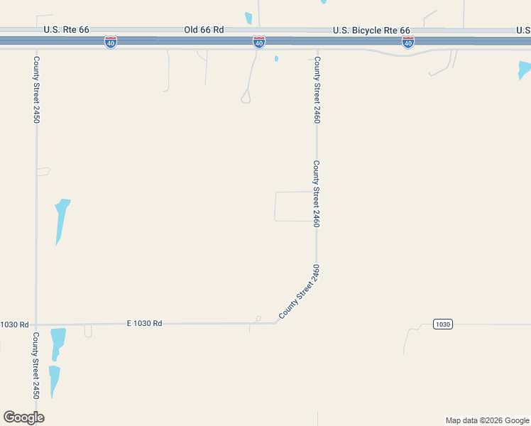 map of restaurants, bars, coffee shops, grocery stores, and more near N2460 Road in Weatherford