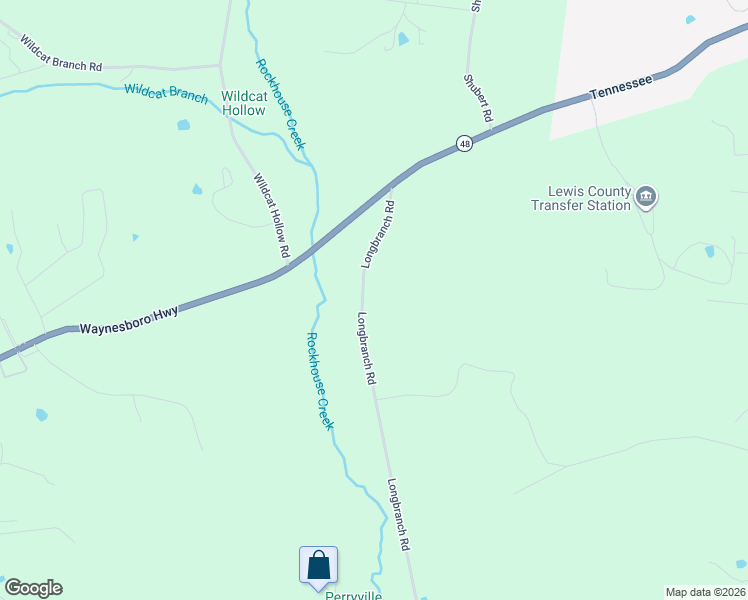 map of restaurants, bars, coffee shops, grocery stores, and more near 151 Longbranch Road in Hohenwald