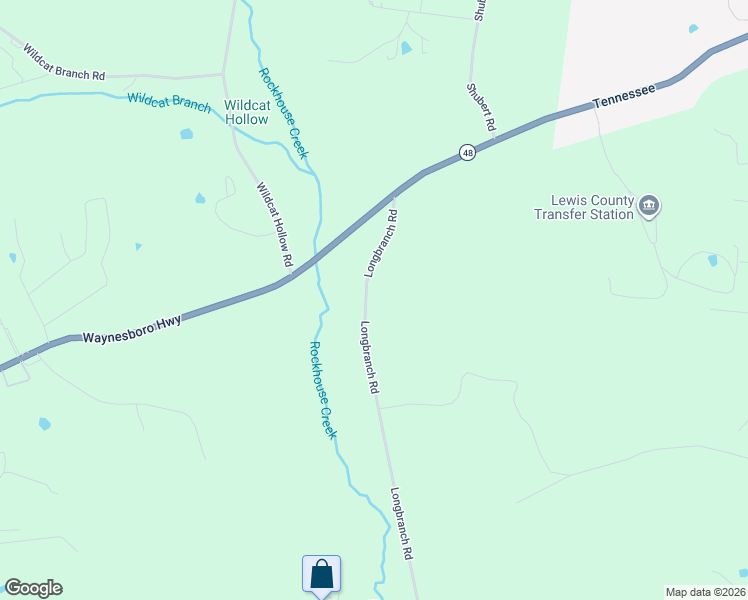 map of restaurants, bars, coffee shops, grocery stores, and more near 151 Longbranch Road in Hohenwald