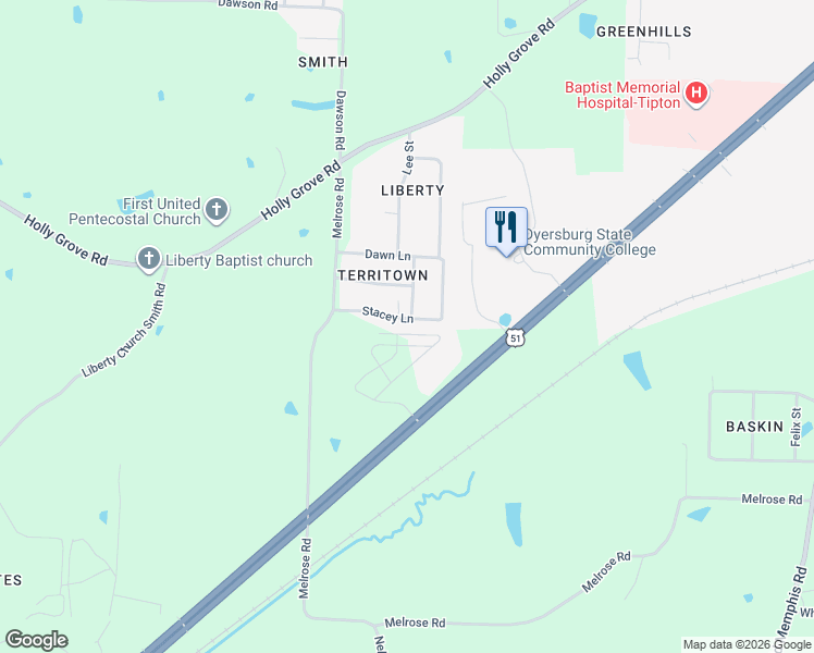 map of restaurants, bars, coffee shops, grocery stores, and more near 163 Stacey Ln in Brighton
