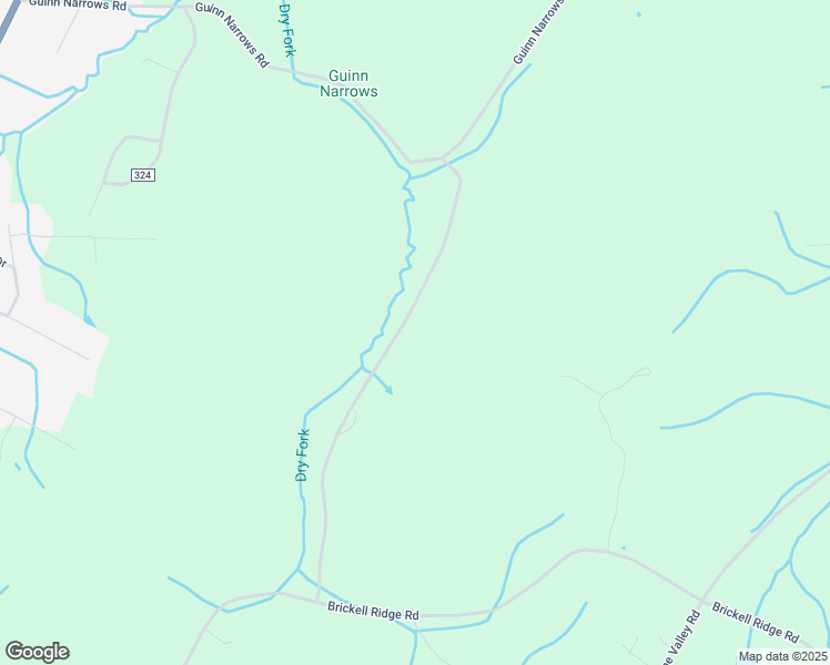 map of restaurants, bars, coffee shops, grocery stores, and more near Guinn Narrows Road in Decatur