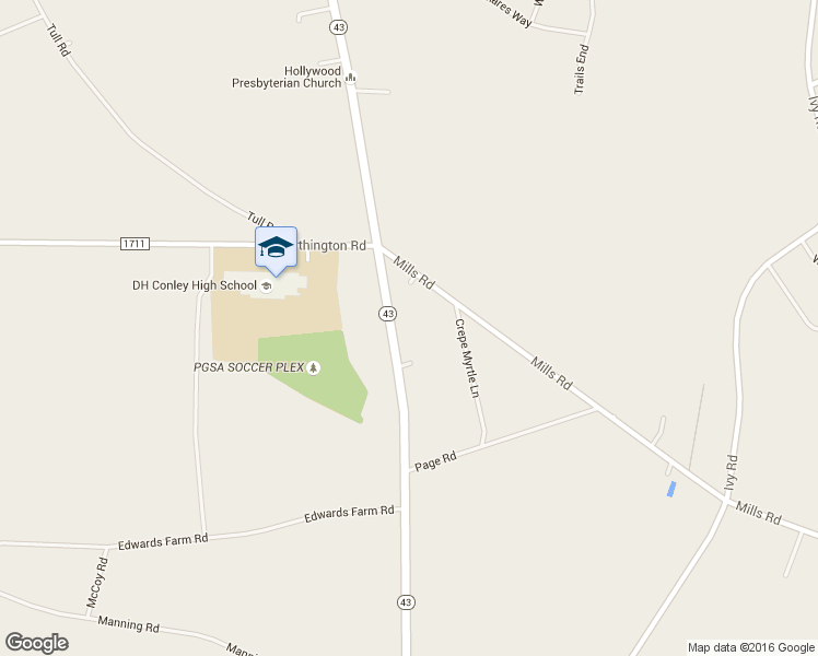 map of restaurants, bars, coffee shops, grocery stores, and more near 5333 Highway 43 in Greenville