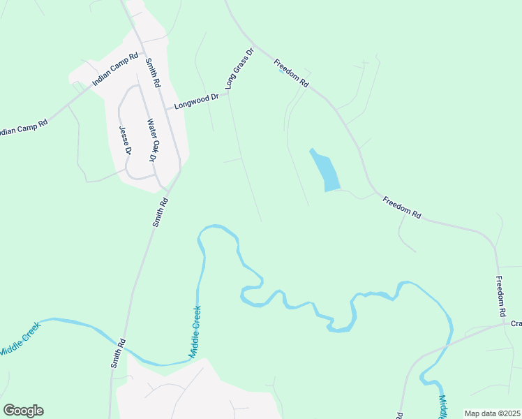 map of restaurants, bars, coffee shops, grocery stores, and more near 539 Long Grass Drive in Smithfield