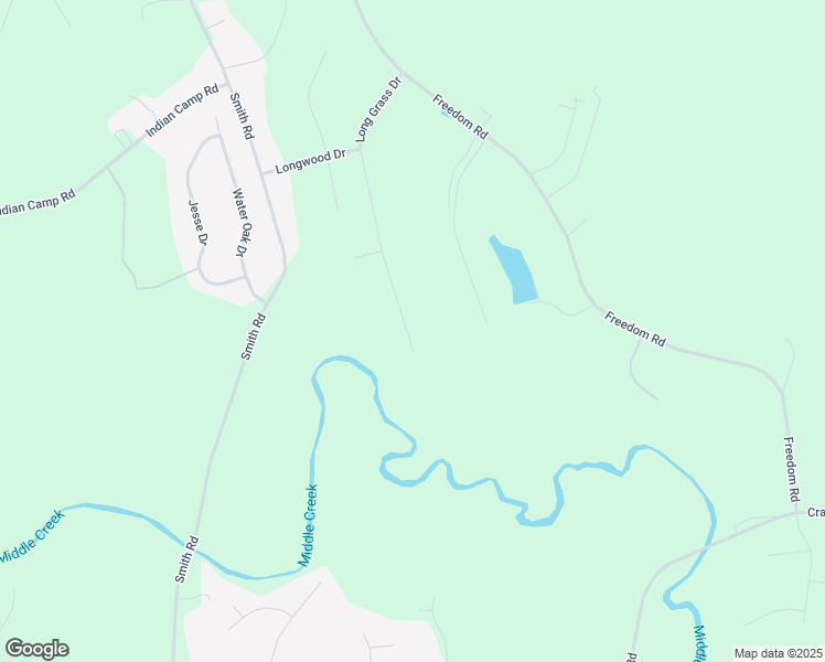 map of restaurants, bars, coffee shops, grocery stores, and more near 539 Long Grass Drive in Smithfield