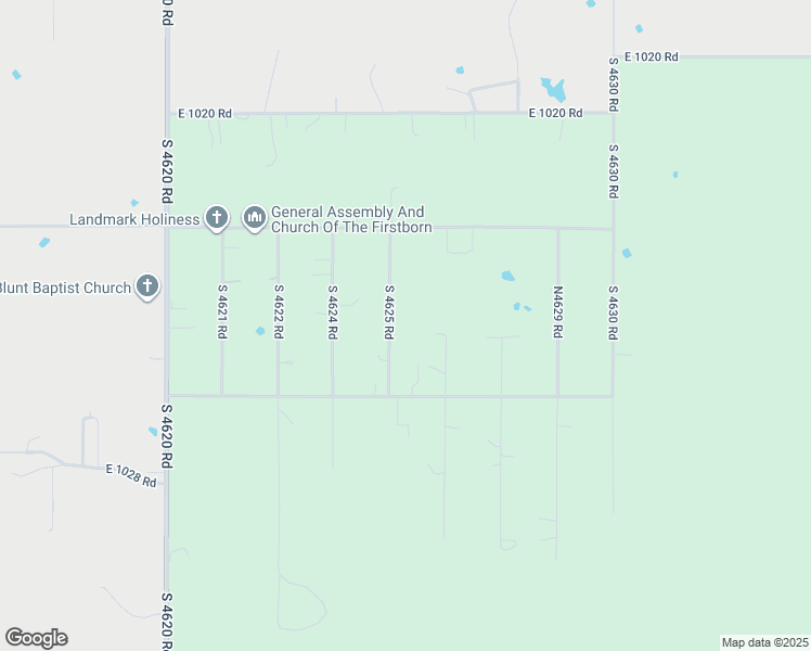 map of restaurants, bars, coffee shops, grocery stores, and more near 102597 South 4626 Road in Sallisaw