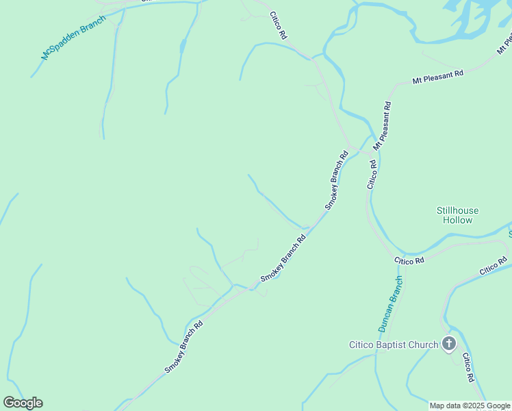 map of restaurants, bars, coffee shops, grocery stores, and more near 1009 Smokey Branch Road in Vonore