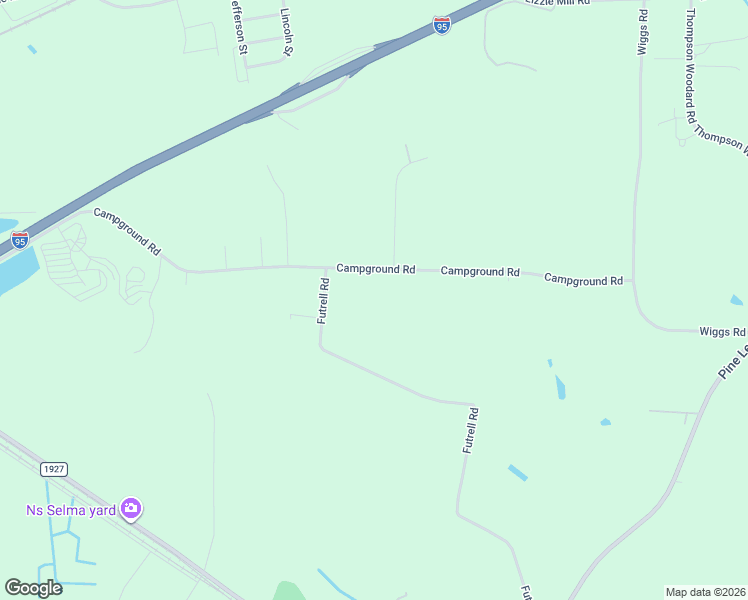 map of restaurants, bars, coffee shops, grocery stores, and more near 21 Serenity Pointe Drive in Selma