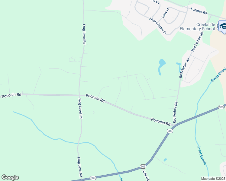 map of restaurants, bars, coffee shops, grocery stores, and more near 2707 Ivy Chase Drive in Winterville