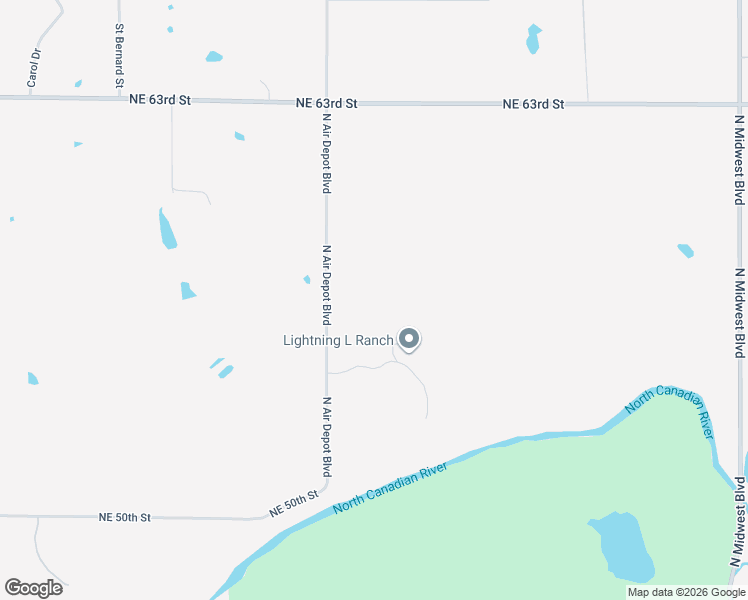 map of restaurants, bars, coffee shops, grocery stores, and more near 5716-6398 North Air Depot Boulevard in Oklahoma City