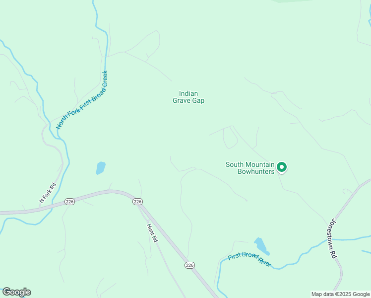 map of restaurants, bars, coffee shops, grocery stores, and more near 565 John Hudson Road in Bostic