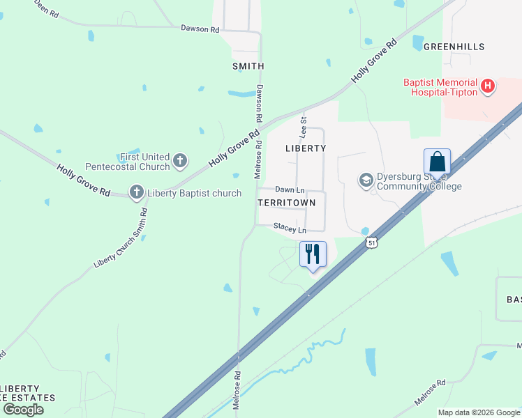 map of restaurants, bars, coffee shops, grocery stores, and more near 1978 Melrose Road in Brighton