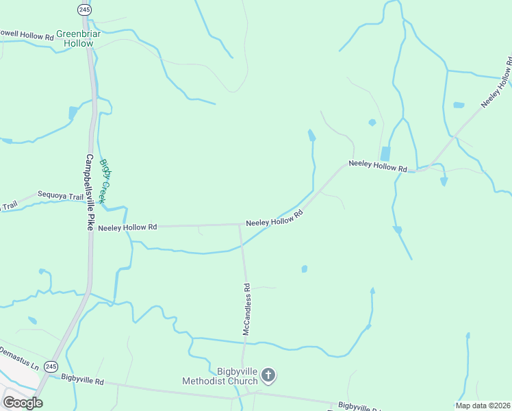 map of restaurants, bars, coffee shops, grocery stores, and more near 3686 Neeley Hollow Road in Columbia