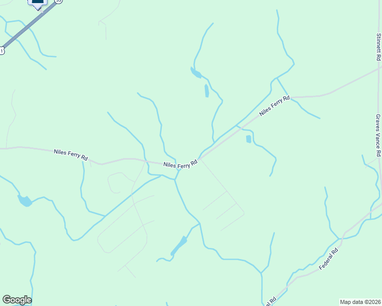 map of restaurants, bars, coffee shops, grocery stores, and more near 1565 Niles Ferry Road in Madisonville