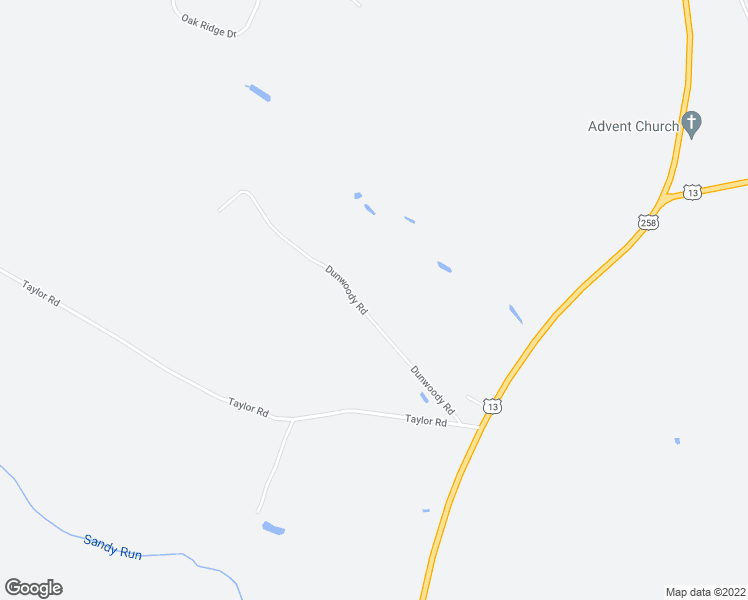 map of restaurants, bars, coffee shops, grocery stores, and more near 364 Dunwoody Road in Farmville
