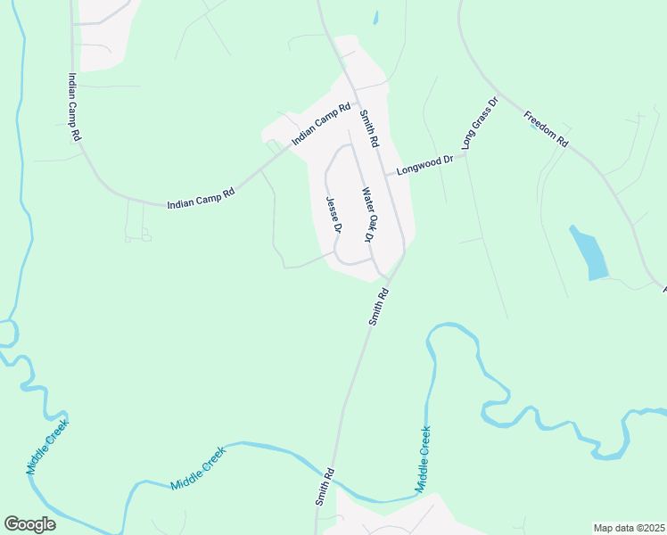 map of restaurants, bars, coffee shops, grocery stores, and more near 95 Jesse Drive in Smithfield