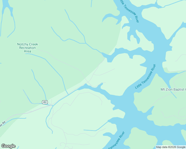 map of restaurants, bars, coffee shops, grocery stores, and more near in Vonore