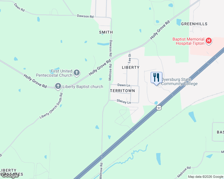 map of restaurants, bars, coffee shops, grocery stores, and more near 1978 Melrose Road in Brighton