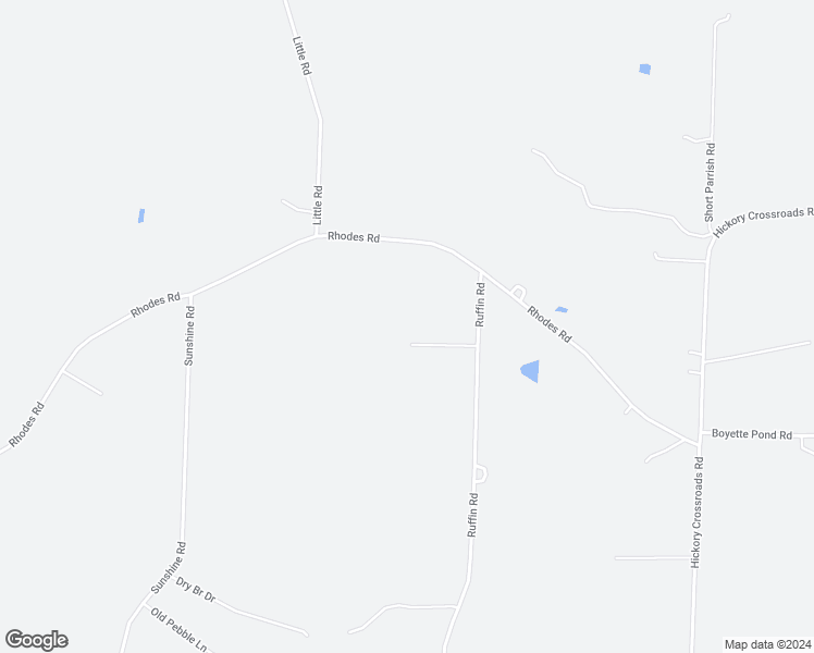 map of restaurants, bars, coffee shops, grocery stores, and more near Bridge Drive in Wayne County