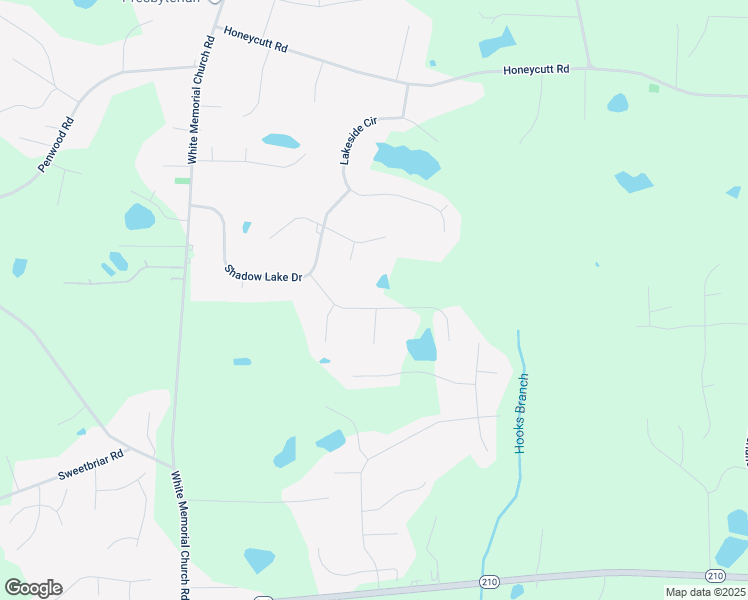 map of restaurants, bars, coffee shops, grocery stores, and more near 1011 Lake Path Road in Johnston County