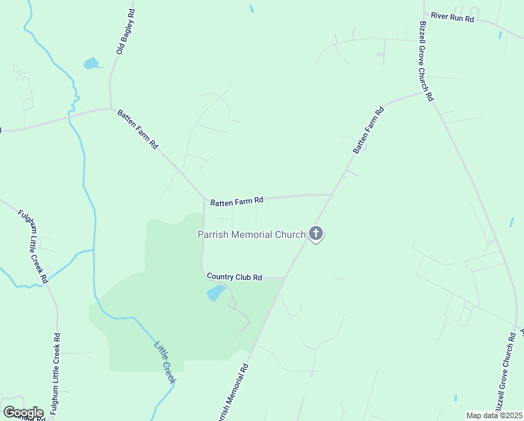 map of restaurants, bars, coffee shops, grocery stores, and more near 1620 Batten Farm Road in Selma