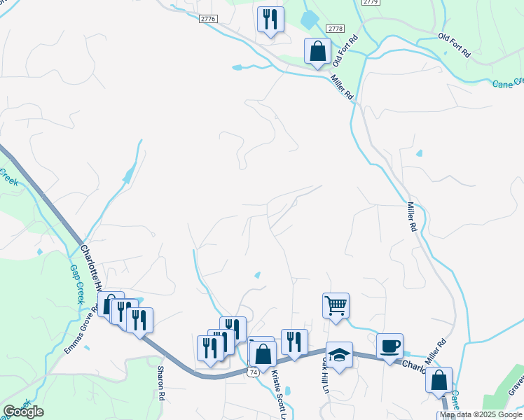 map of restaurants, bars, coffee shops, grocery stores, and more near 4 Ashton Drive in Fairview